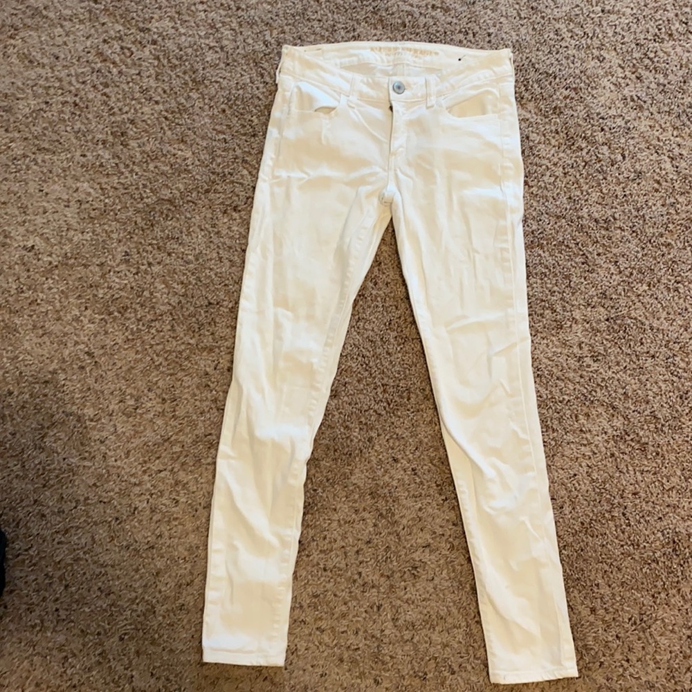 White jeans